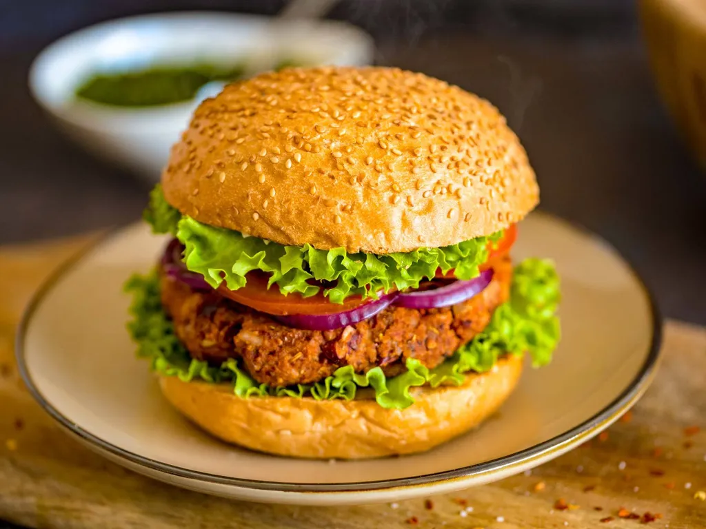 Ukusni veganski burger