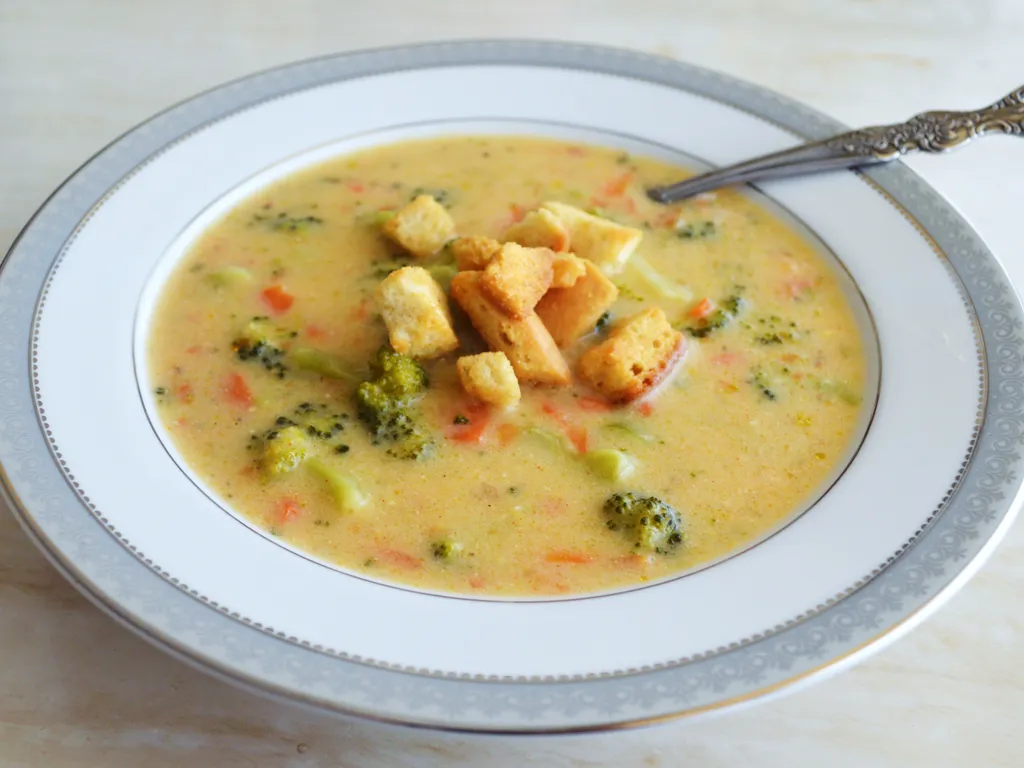 Krem supa sa brokulom i sirom