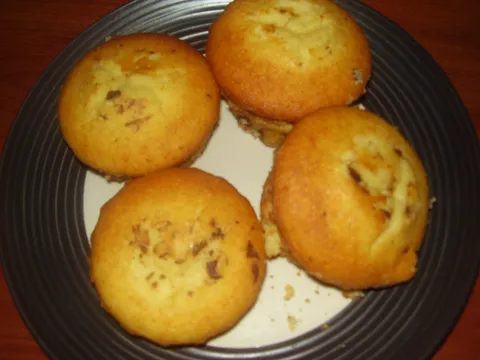 Muffins s čokoladom