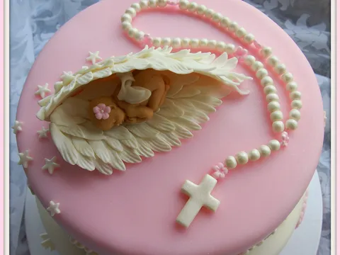 Krstenje i torta za Emily