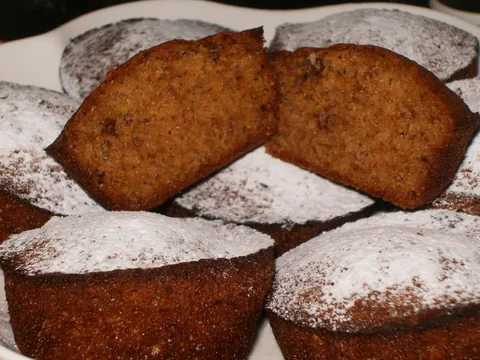 Ginger kajsija muffini