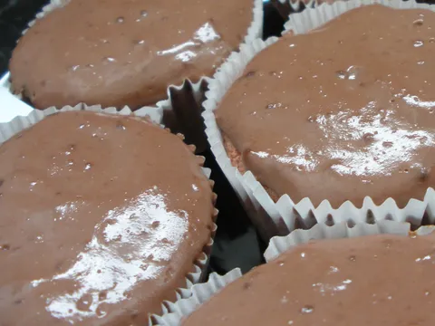 Dukan čokoladni muffini sa malinom