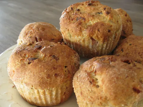 Slani dizani muffini (s patlidzanom)