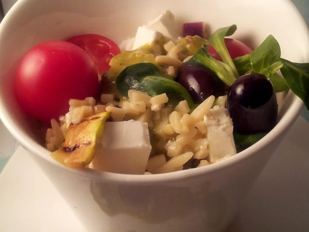 mediterranean orzo salad