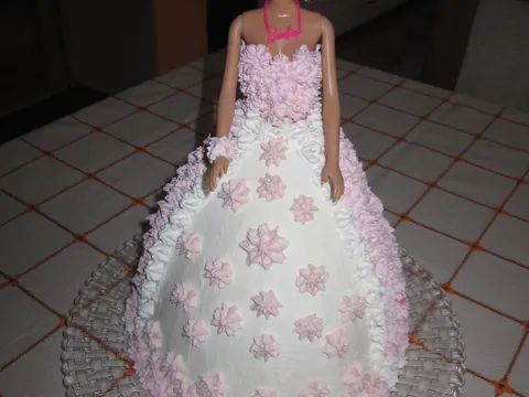 Torta Barbie za kumicu Marinu!