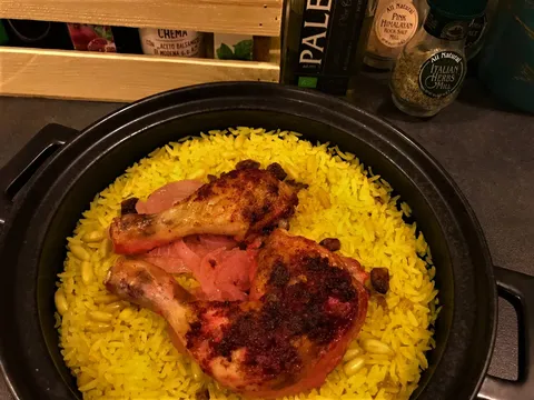 Izraelska sumac piletina i riža