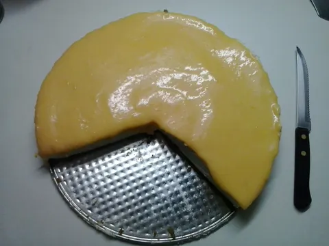 cheese cake sa lemon curd