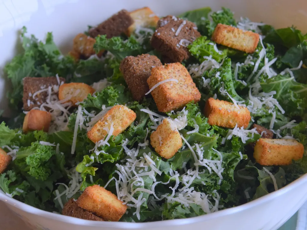 Kale Caesar Salad 2