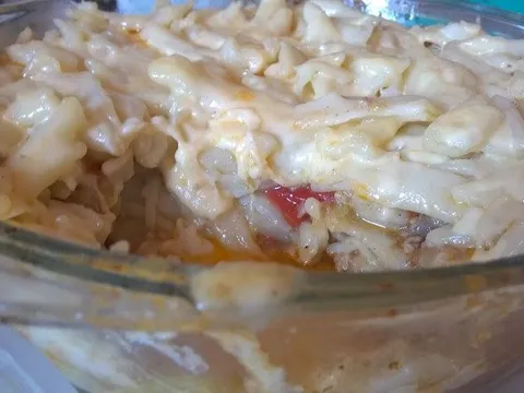 Zapečena tjestenina sa povrćem i mljevenim mesom
