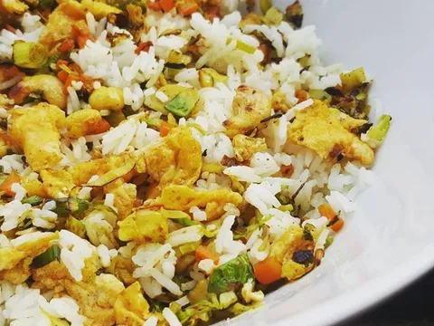 Pržena riža s povrćem