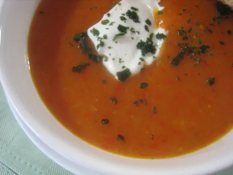 Krem juha od rajčice i paprike