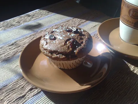 Muffini s brusnicom i orasima