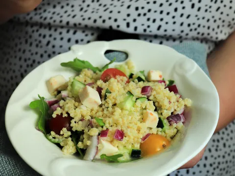 Mediteranska salata s prosom