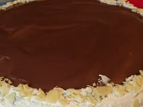 Chocolate macchiato torta