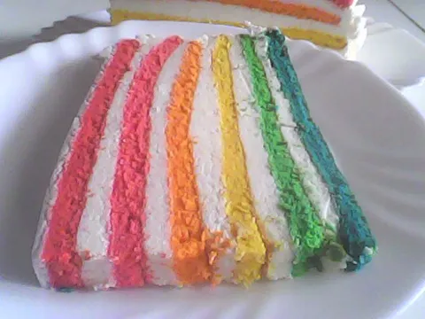 Rainbow cake,torta Duga -ANIMODA
