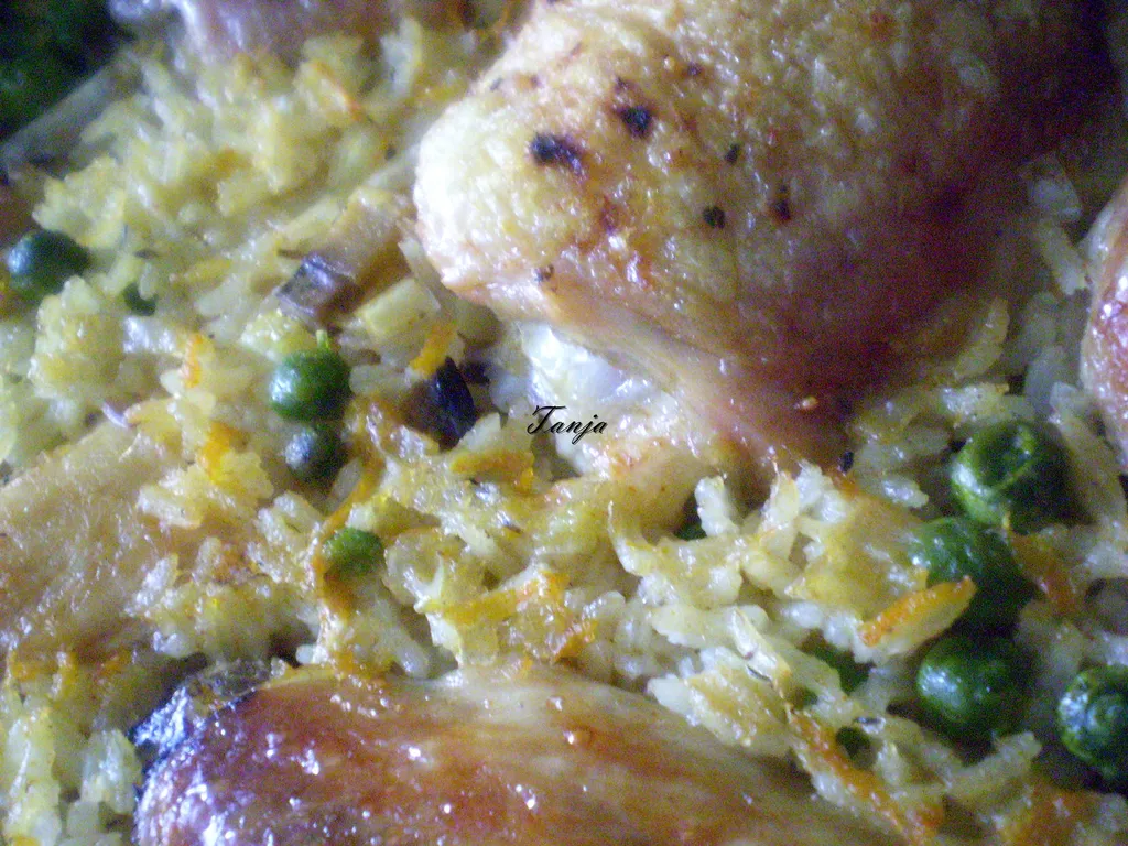 Piletina s rižom iz pećnice