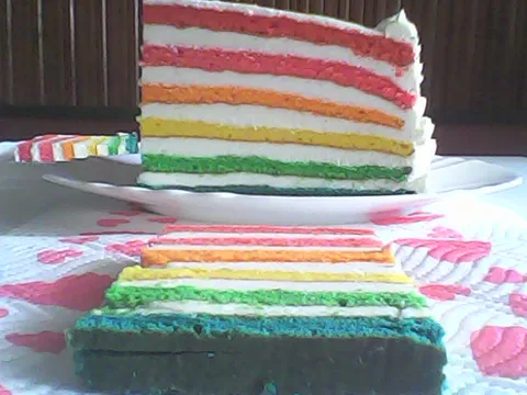 Rainbow cake,torta Duga - ANIMODA