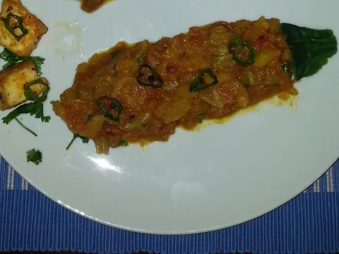 Spicy pakistani zucchini