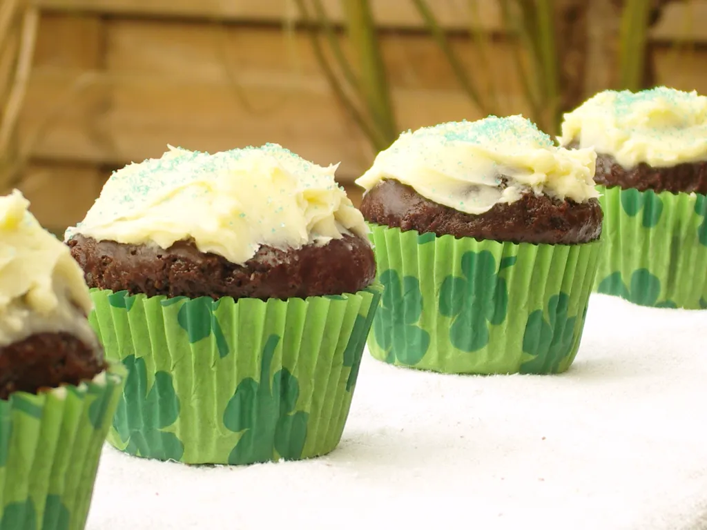 St. Patrick&#8217;s muffins