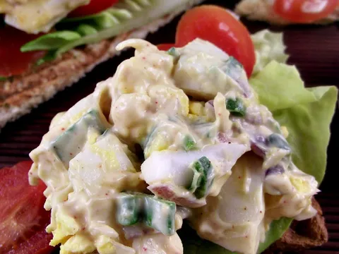 Salata sa pačijim jajima