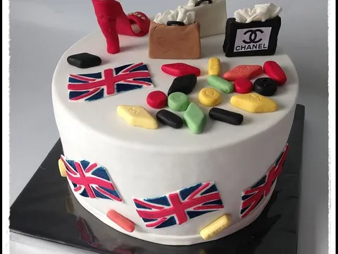 English Winegums cake