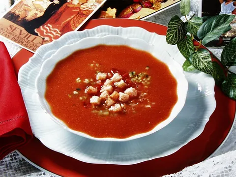 Gazpacho (španjolska hladna juha s povrćem)