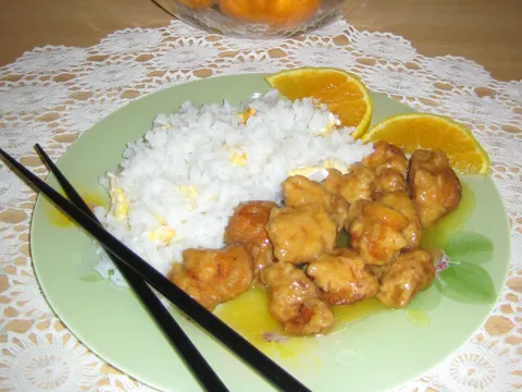 Kineska piletina u sosu od pomorandze