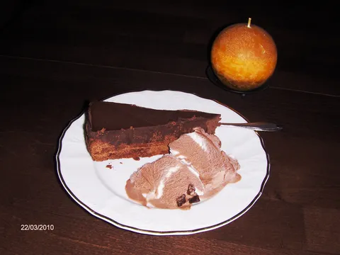 chocolate coffe mascarpone tart by hobbes
