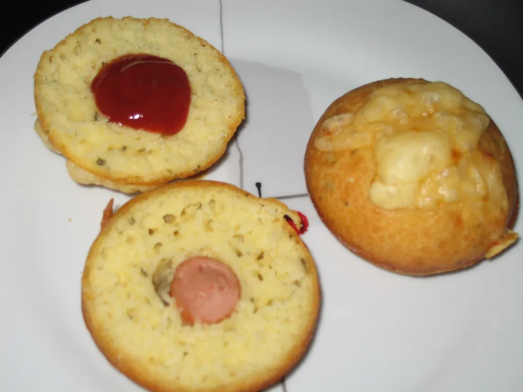 Hot-dog muffini
