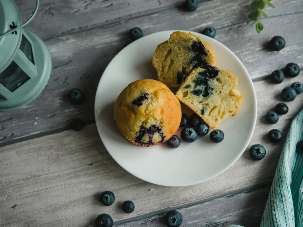 Muffini s borovnicama /Blueberry Muffins