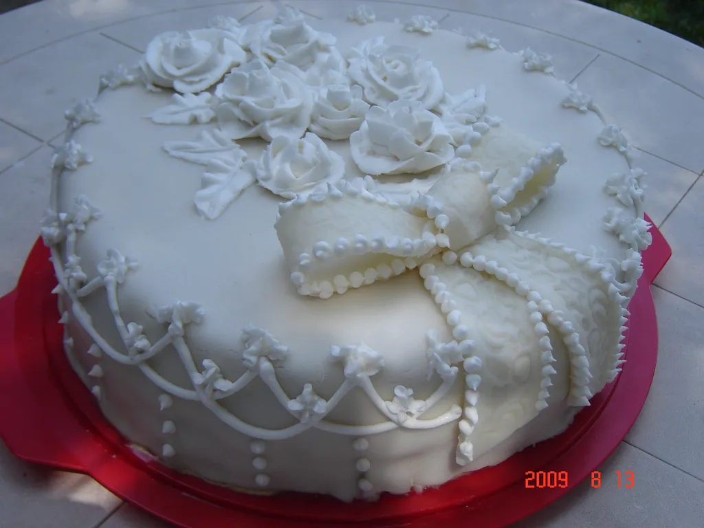 Kinder torta (bela torta za sina)
