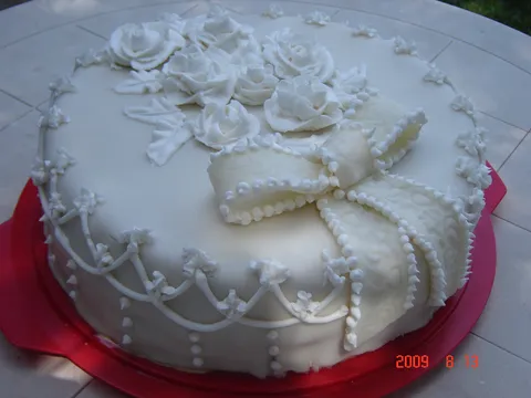 Kinder torta (bela torta za sina)