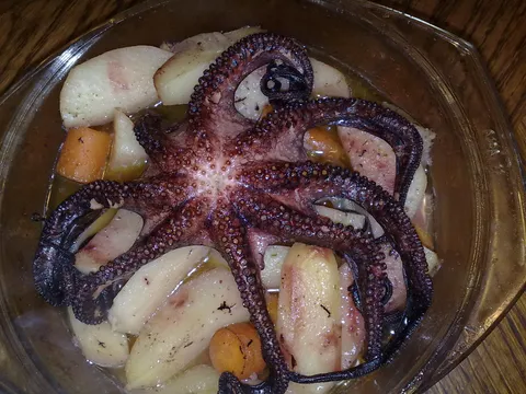 Hobotnica iz vatrostalne zdjele