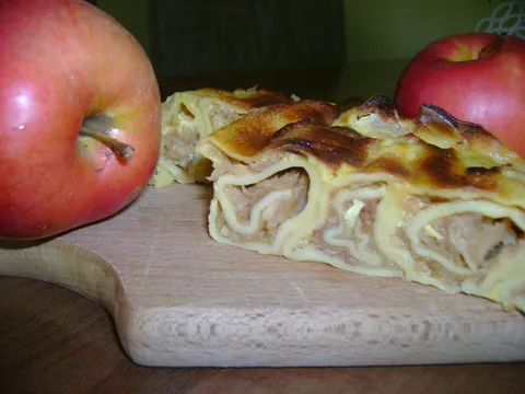 Zapečene palačinke"Pita od jabuka"