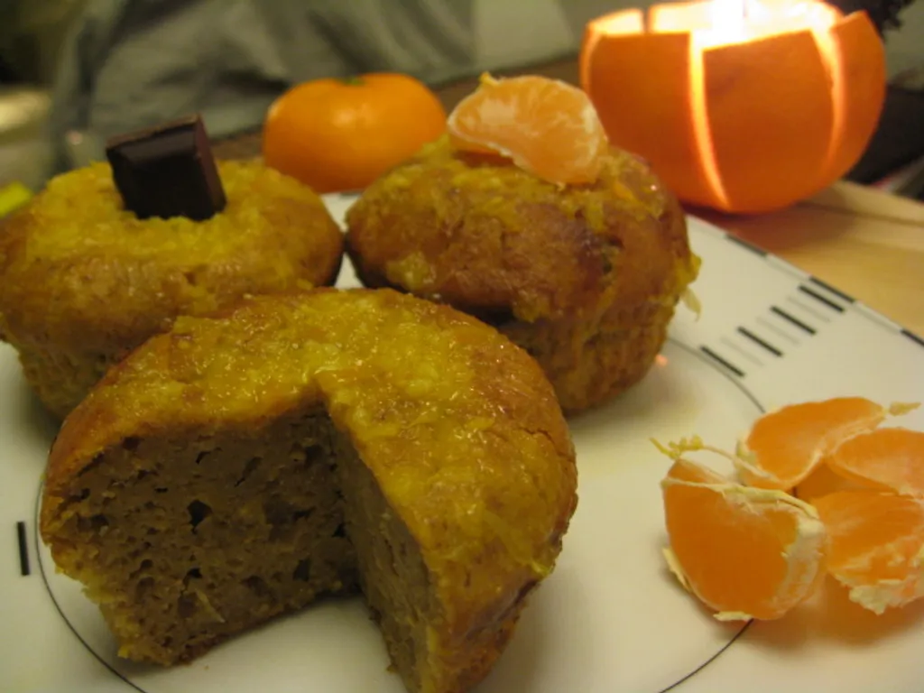 Integralni muffini od mandarina i naranče