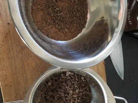 usitnjena cokolada