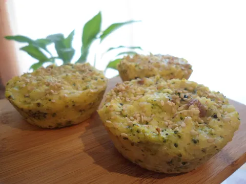 Muffins s prosom i brokulom by maslinka