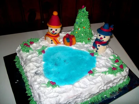sneguljcici na torti:)