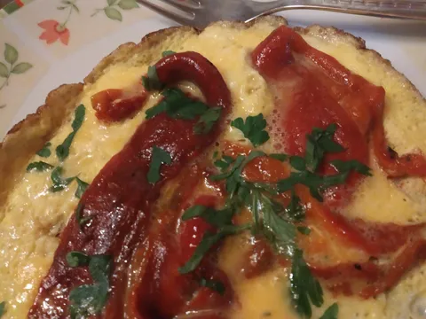 omlet sa cepkanom paprikom