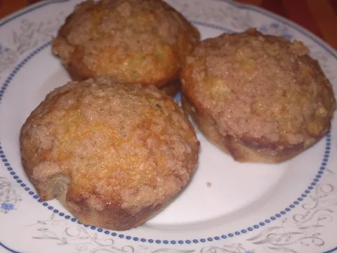 Banana crumber muffins