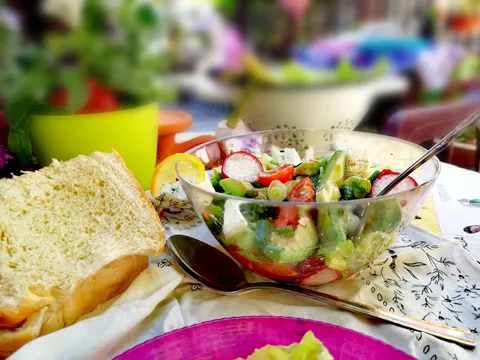 Doručak salata, dvorištance,ZERO WASTE tema nedelje♥️♥️