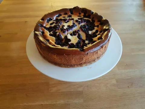 Americki Cheese cake sa borovnicama (Recept Leile Lidholm)