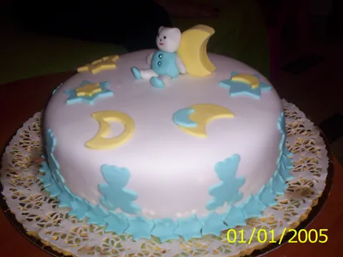 torta za krštenje jednog dječaka