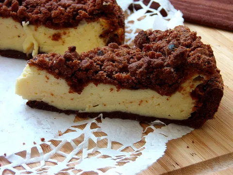 Čupava čokoladna torta sa sirom