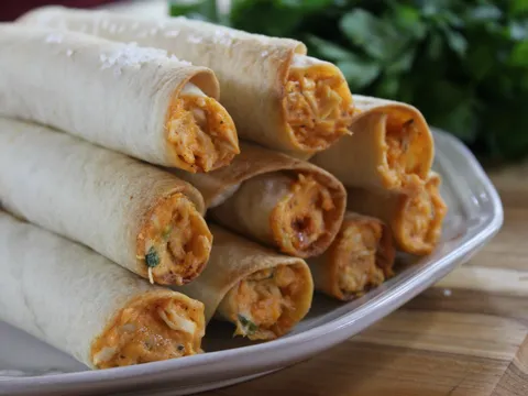 Baked Chicken Taquitos...
