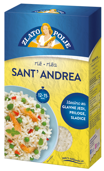 Riža Sant Andrea vakuum