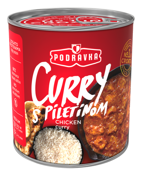 Curry s piletinom