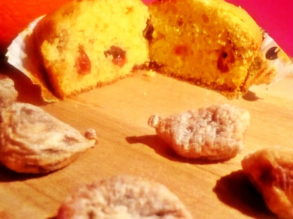 Muffini od brusnice, smokve i naranče :)