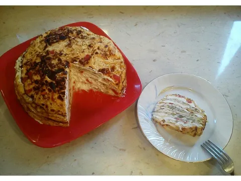 Slana torta od omleta - Pomoravka
