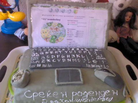 laptop torta